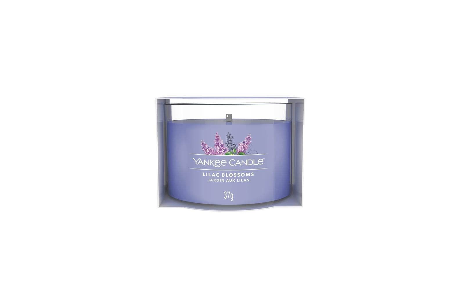 Yankee Candle Lilac Blossoms – Duftkerze, Votivkerze im Glas, 10 h