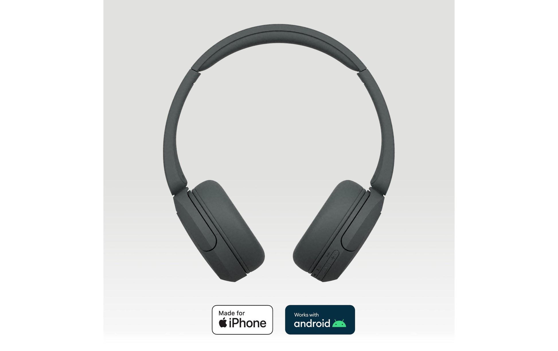Sony WH-CH520 On-Ear Kopfhörer – Stereo, BT 5.2, Schwarz