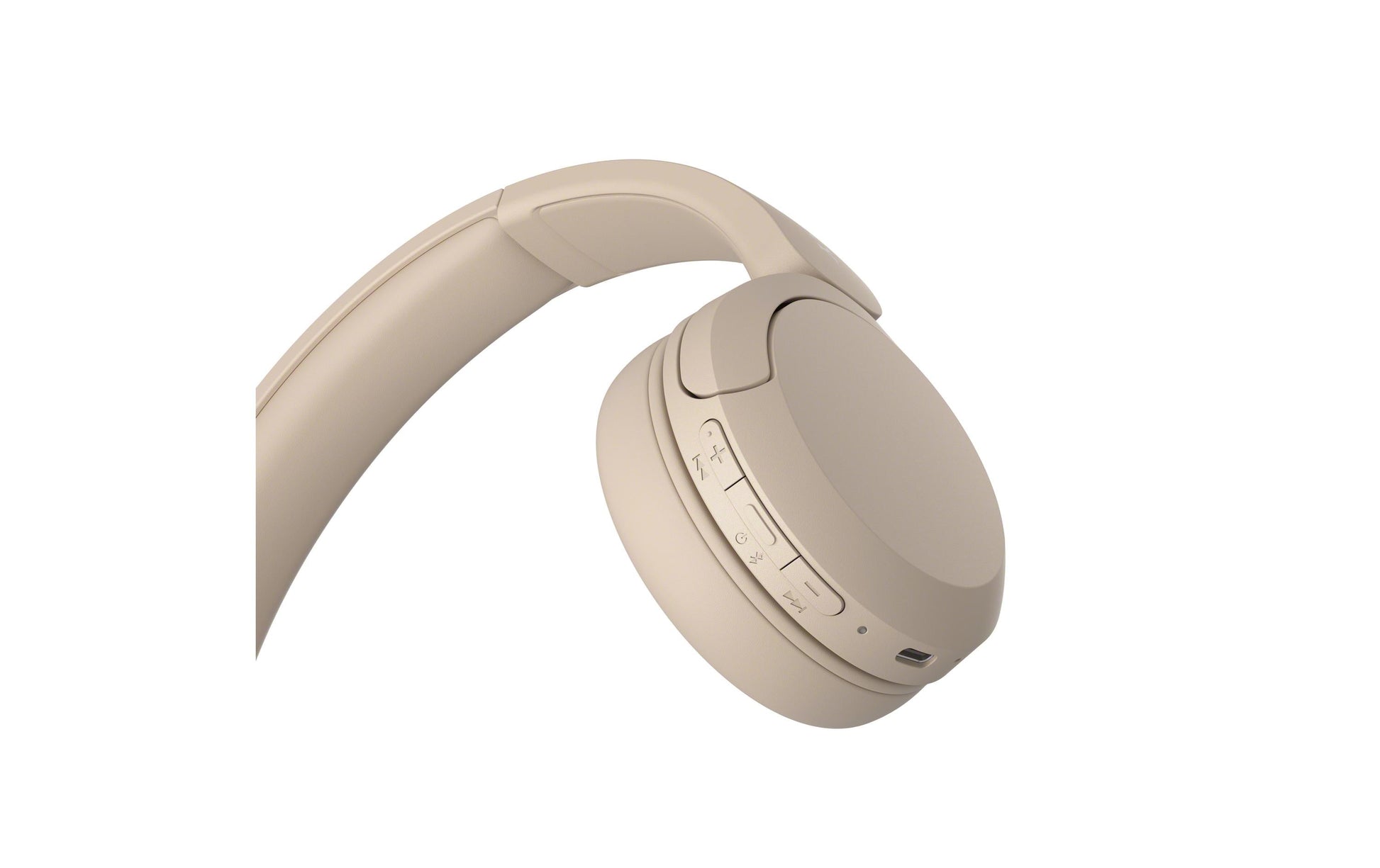 Sony WH-CH520 – On-Ear Headset – Bluetooth 5.2, geschlossen – beige, für Google Assistant/Apple Siri, bis 40 h