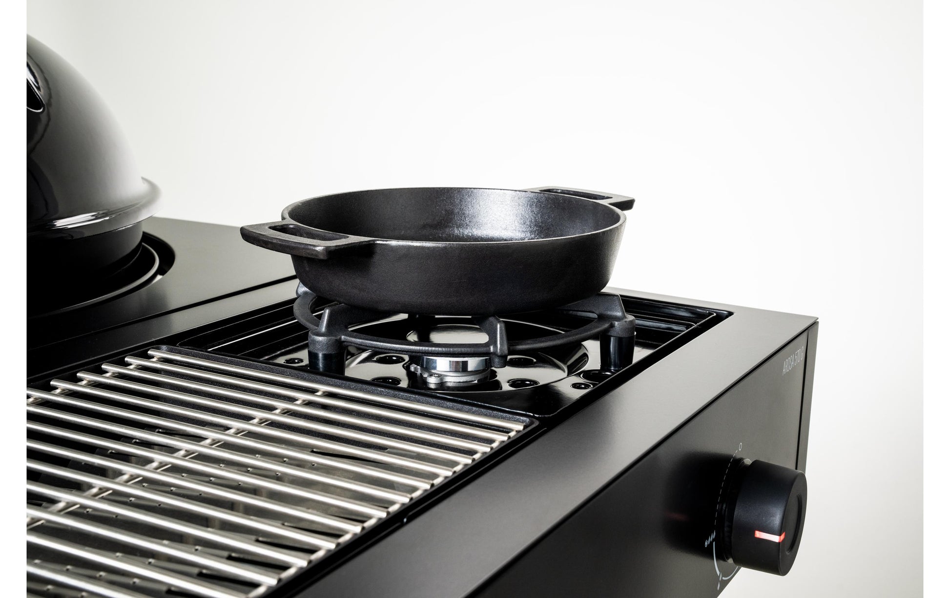 OUTDOORCHEF Kochtopf – 2 l, Ø 28 cm, Gusseisen, Schwarz