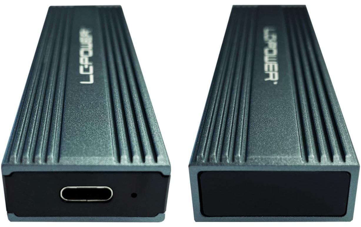 LC-Power LC-M2-C-MULTI-3 – 1-Schacht SSD-Gehäuse – für M.2 (NVMe/SATA)