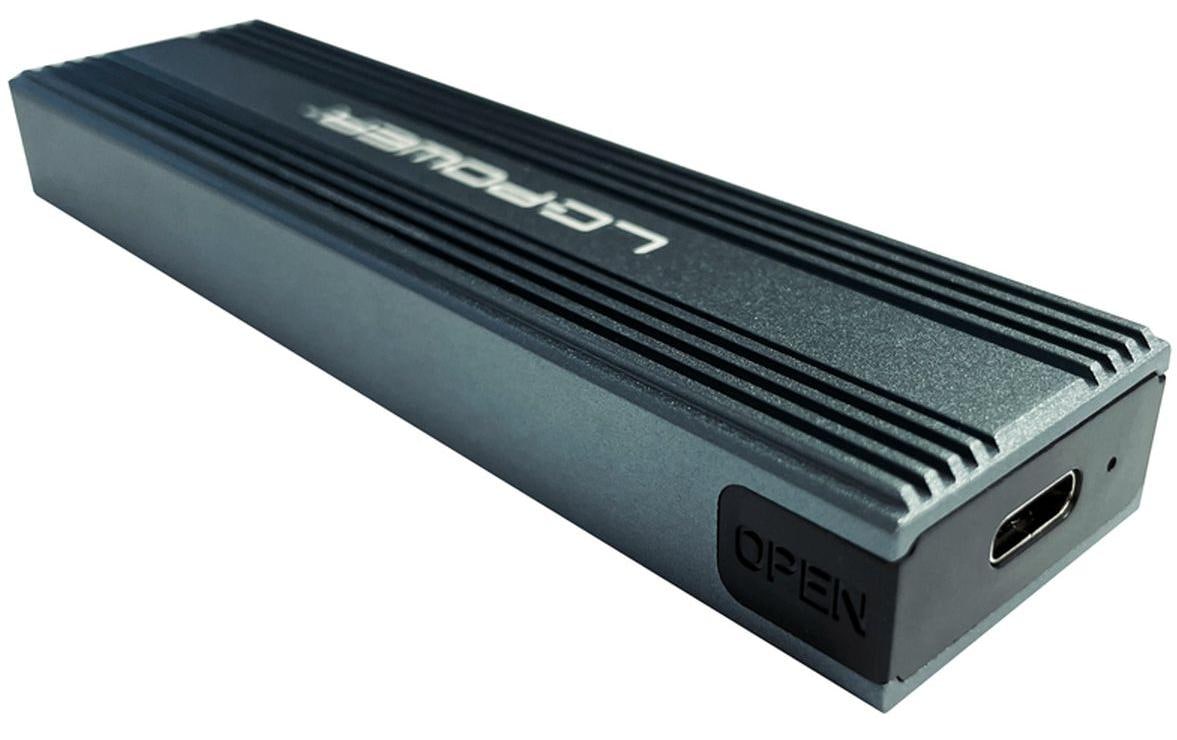 LC-Power LC-M2-C-MULTI-3 – 1-Schacht SSD-Gehäuse – für M.2 (NVMe/SATA)