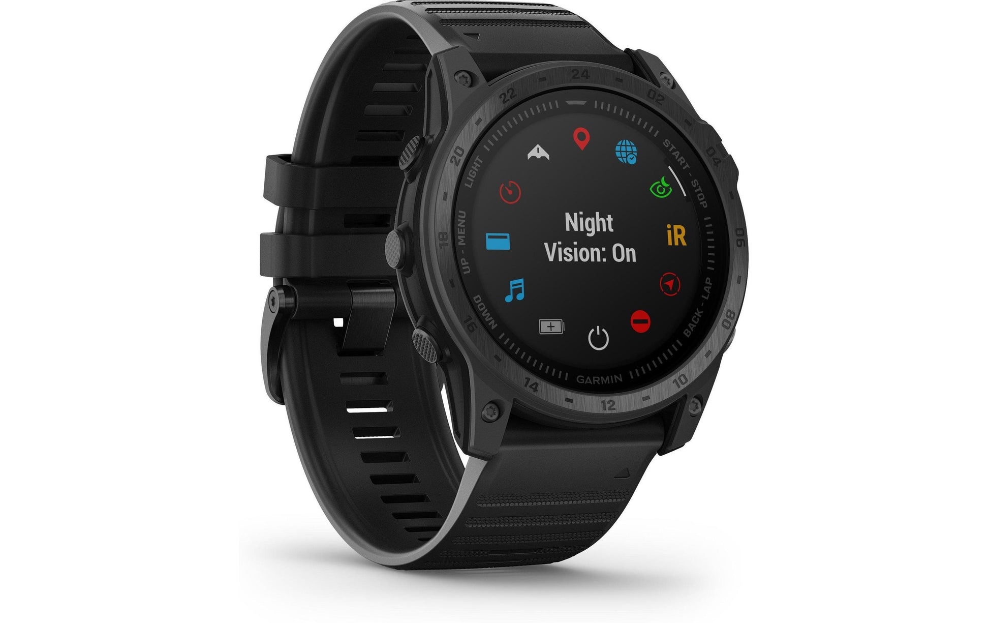Garmin Tactix 7 Sapphire – GPS-Smartwatch – 51 mm, 1,4", MIP, Saphirglas, 10 ATM, Schwarz, Sportarmband