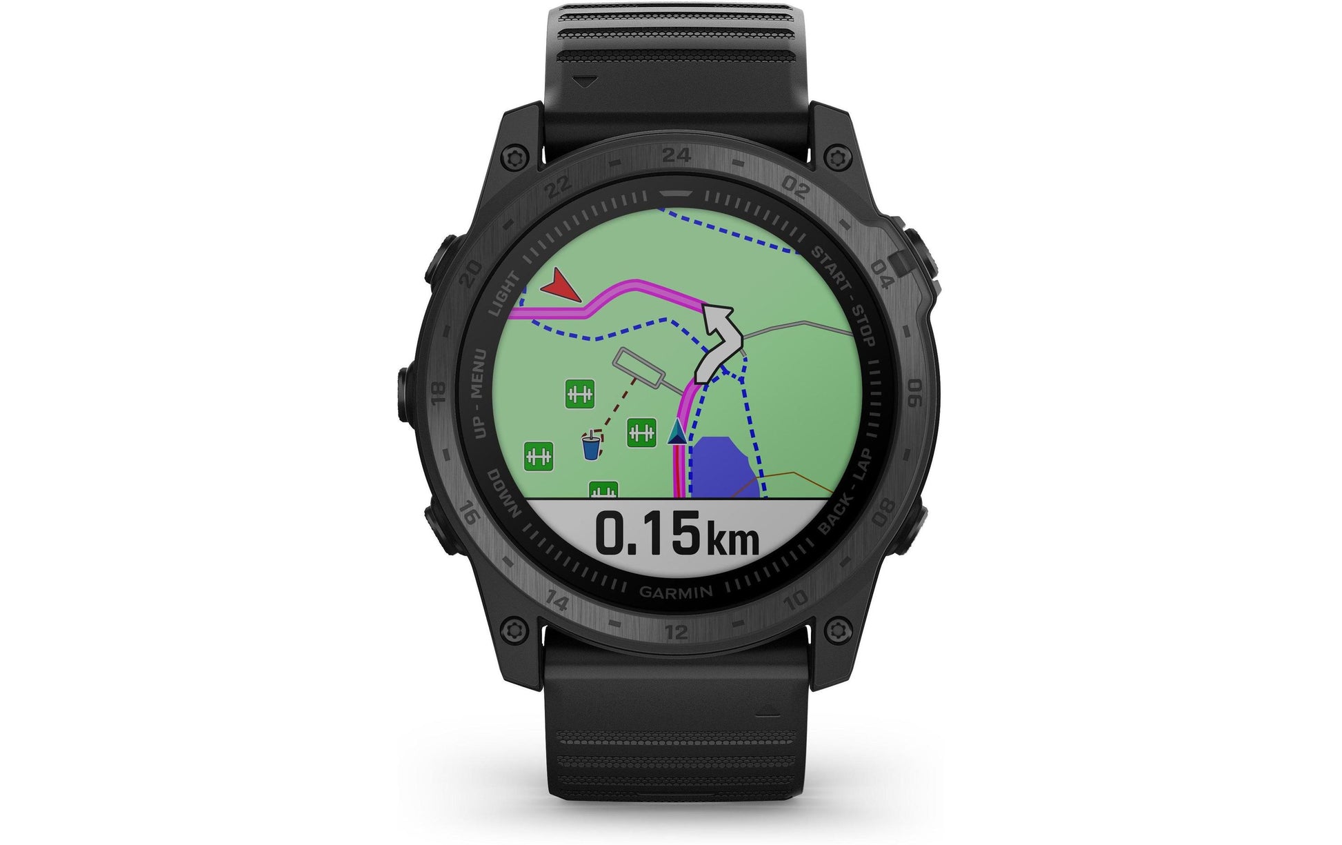 Garmin Tactix 7 Sapphire – GPS-Smartwatch – 51 mm, 1,4", MIP, Saphirglas, 10 ATM, Schwarz, Sportarmband