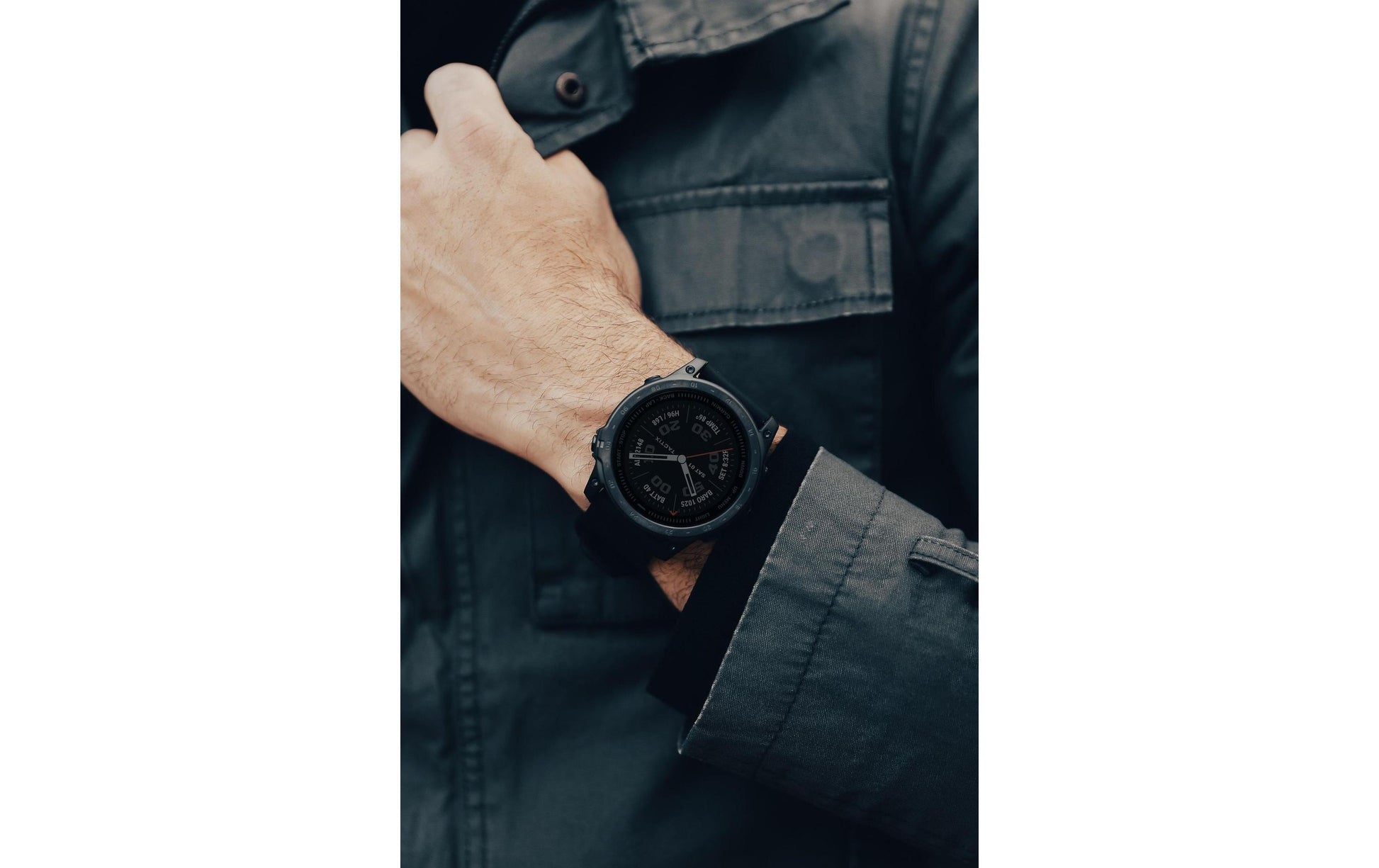 Garmin Tactix 7 Sapphire – GPS-Smartwatch – 51 mm, 1,4", MIP, Saphirglas, 10 ATM, Schwarz, Sportarmband