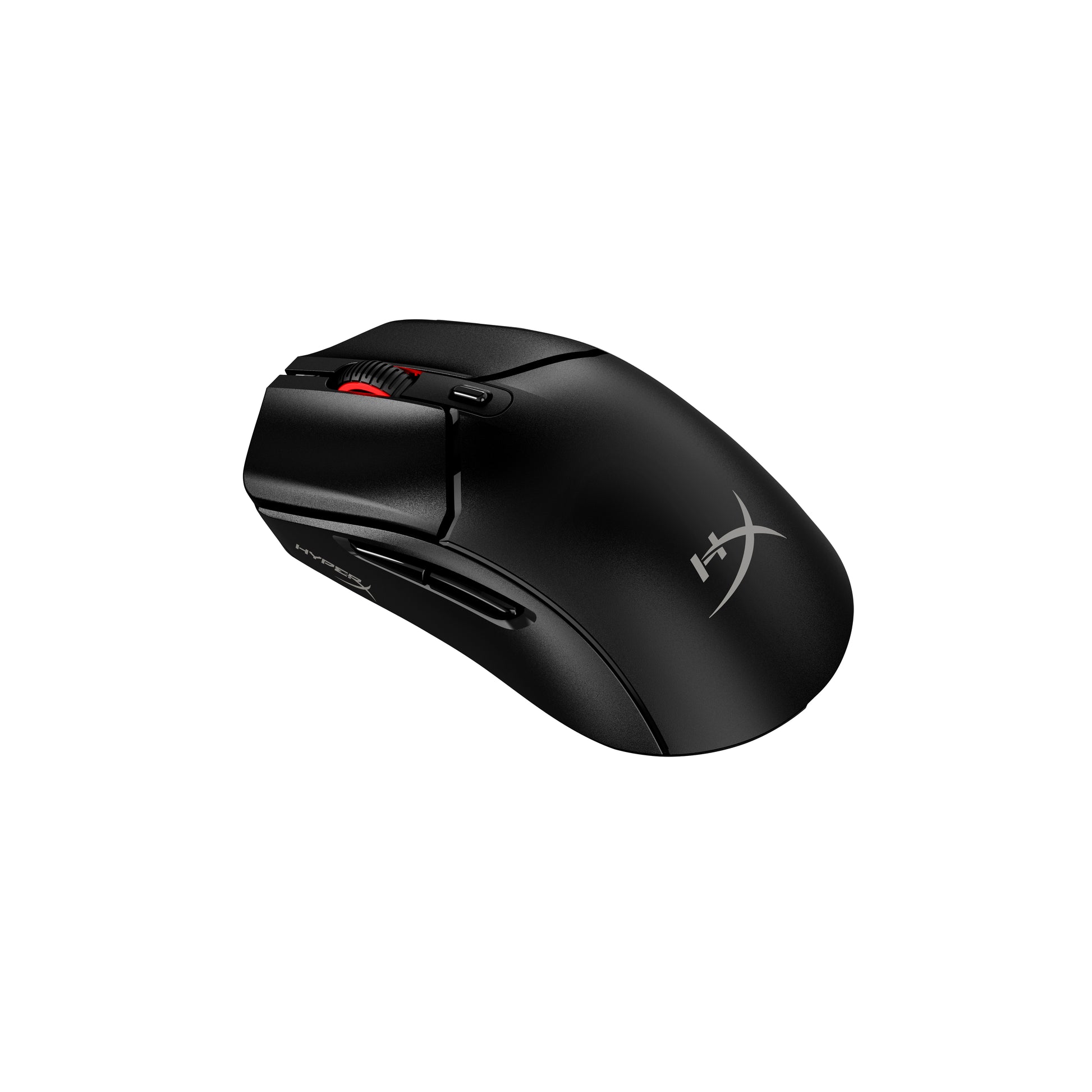 HyperX Pulsefire Haste 2 Core Gaming-Maus – kabellos, 6 Tasten, für Rechtshänder, Beleuchtung, weiss