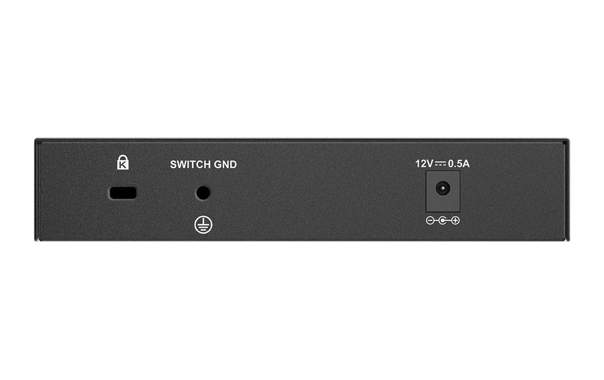 D-Link DMS-107/E – Netzwerk-Switch, Unmanaged, 7x LAN (5x GbE, 2x 2,5GbE), Schwarz