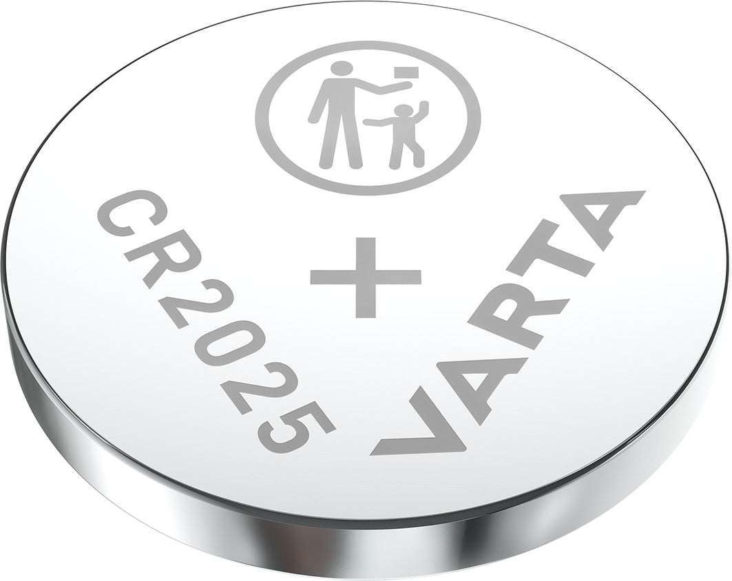 Varta Knopfzellen CR2025, Lithium, 3 V – 2 Stk.