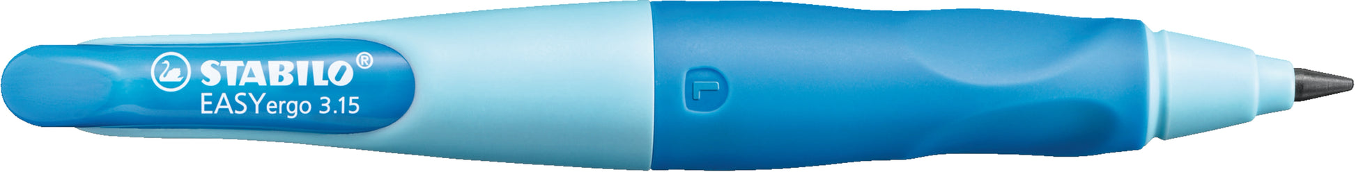Stabilo EASYergo Start Druckbleistift – 3,15 mm, für Linkshänder, Hellblau, inkl. 1 Spitzer