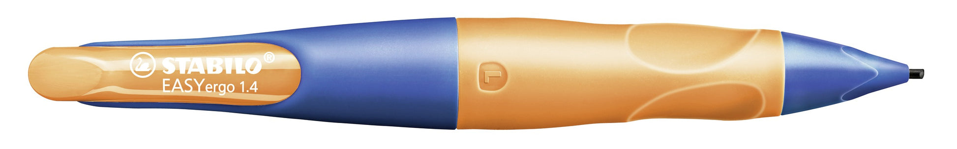 Stabilo EASYergo Start Druckbleistift – 1,4 mm, für Linkshänder, Ultramarinblau/Neonorange
