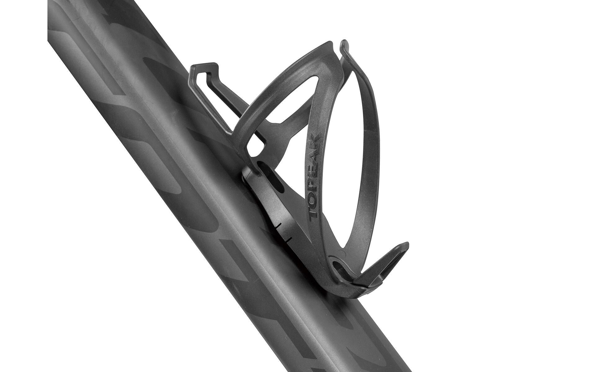 Topeak Flaschenhalter Ninja+ Cage Z – für Apple AirTag – 149 × 78 × 84 mm – schwarz – Polymer – 1 Stk.
