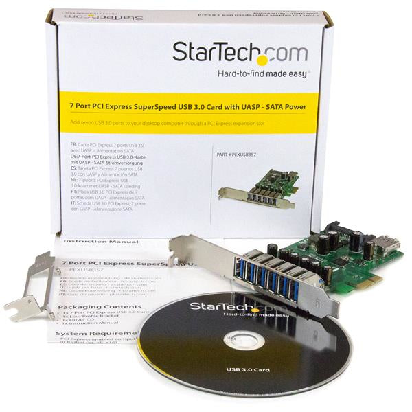 StarTech.com USB-Hub – PCIe, 6× USB-A, für Windows/Linux