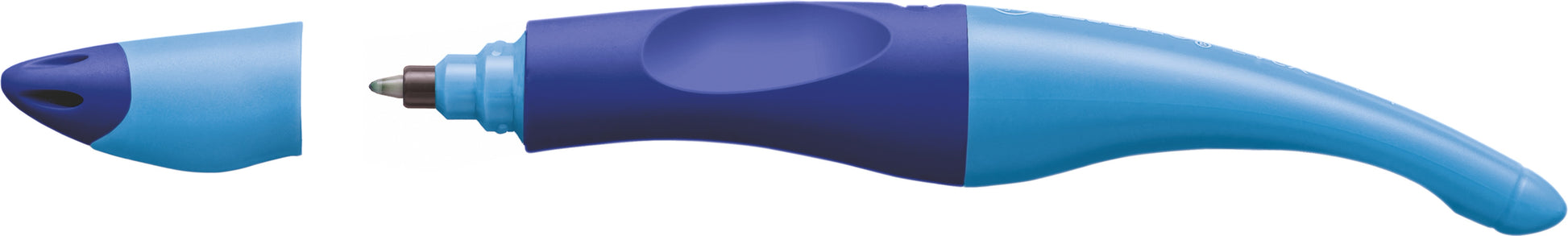STABILO EASYoriginal Start – Tintenroller, mit Kappe, 0,5 mm, Blau, für Rechtshänder
