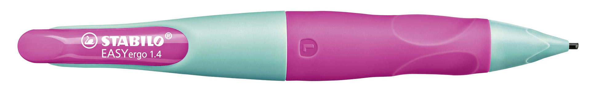 Stabilo EASYergo Start Druckbleistift – 1,4 mm, für Linkshänder, türkis/neonpink