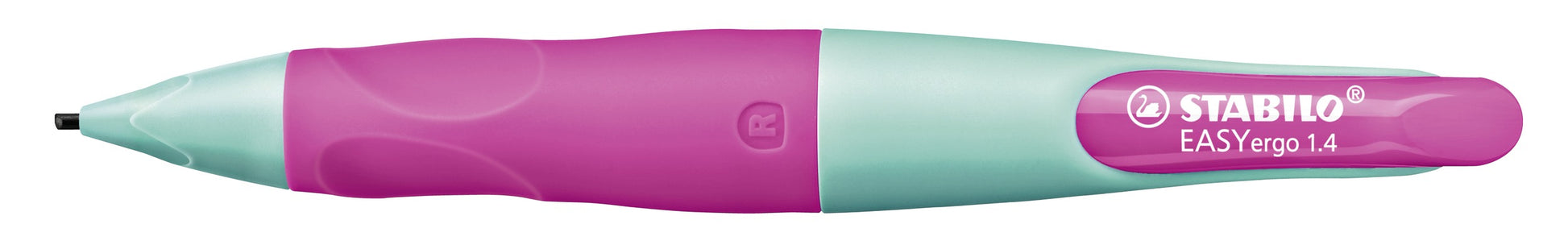 Stabilo EASYergo Start Druckbleistift – 1,4 mm, für Rechtshänder, türkis/neonpink