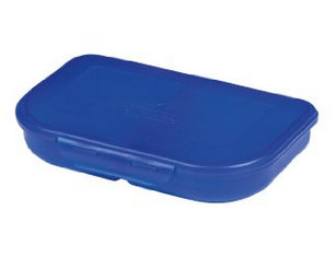 Herlitz Lunchbox 23 × 15,5 × 4 cm, Kunststoff, Blau