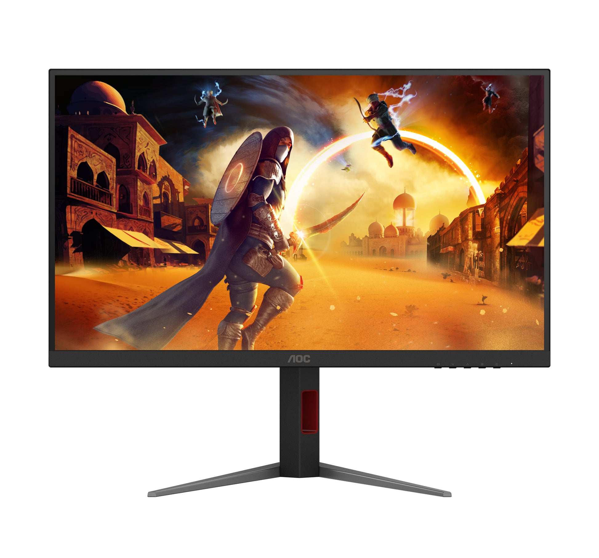 AOC U27G4XM – Monitor, 27", 3840 × 2160 (UHD 4K), IPS, 160 Hz, 450 cd/m², Adaptive Sync, VESA 100 × 100, Rot