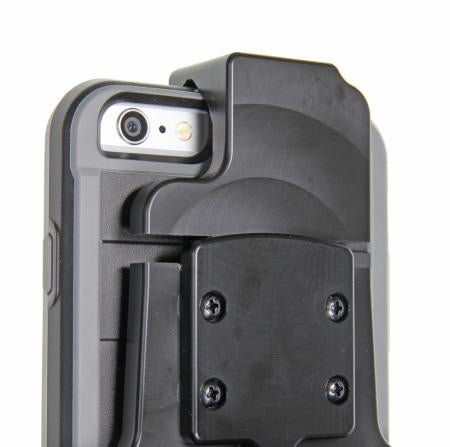 Brodit Auto-Halterung mit Kabelbefestigung – für iPhone 6 Plus, iPhone 6S Plus – Schwarz, Acetal