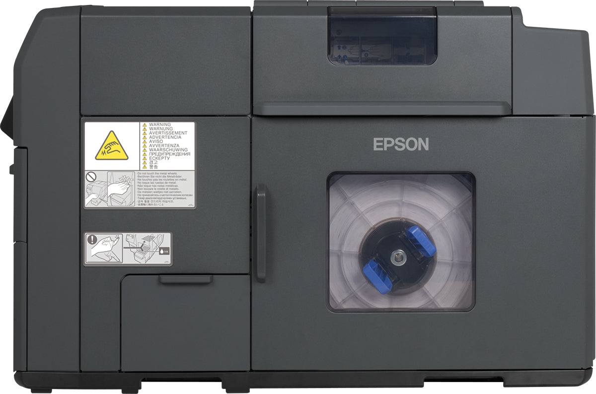Epson ColorWorks C7500G – Farbetikettendrucker, Tintenstrahl, 600 × 1200 dpi, USB, für Etiketten bis 50 mm
