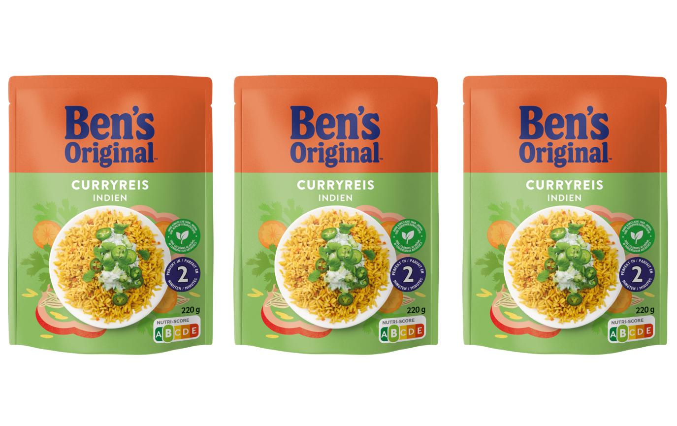 Ben's original Ben’s Original Express Indischer Reis – 3×220 g