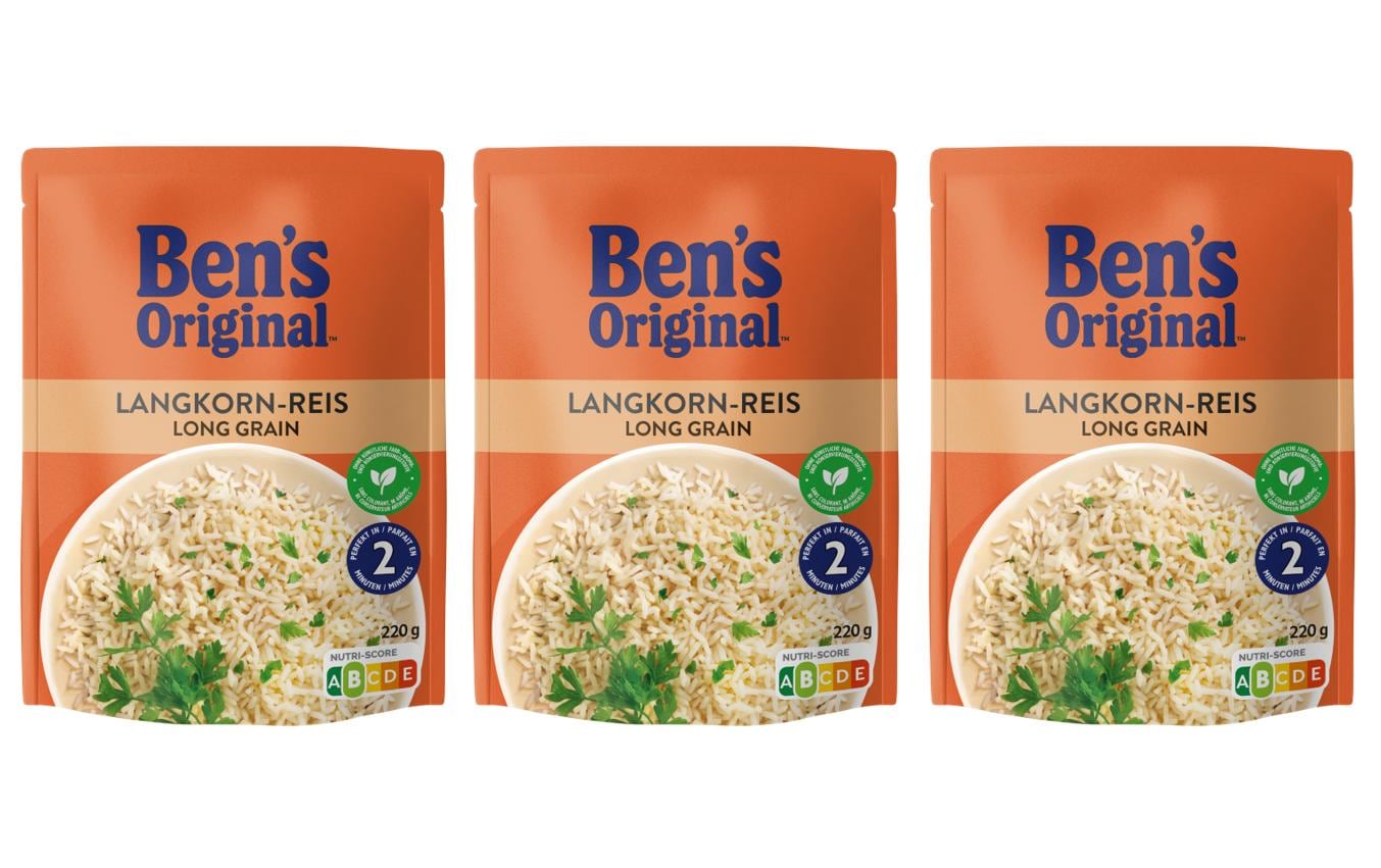 Ben's original Ben’s Original Express Langkornreis, vegan – 3×220 g
