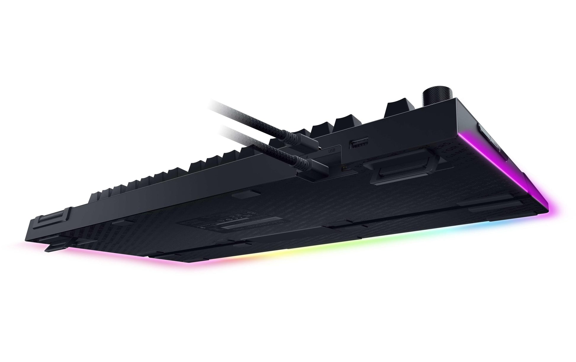 Razer BlackWidow V4 Pro – Tastatur, kabelgebunden (USB-A), CH-Layout (DE-CH), Fullsize (mit Ziffernblock)