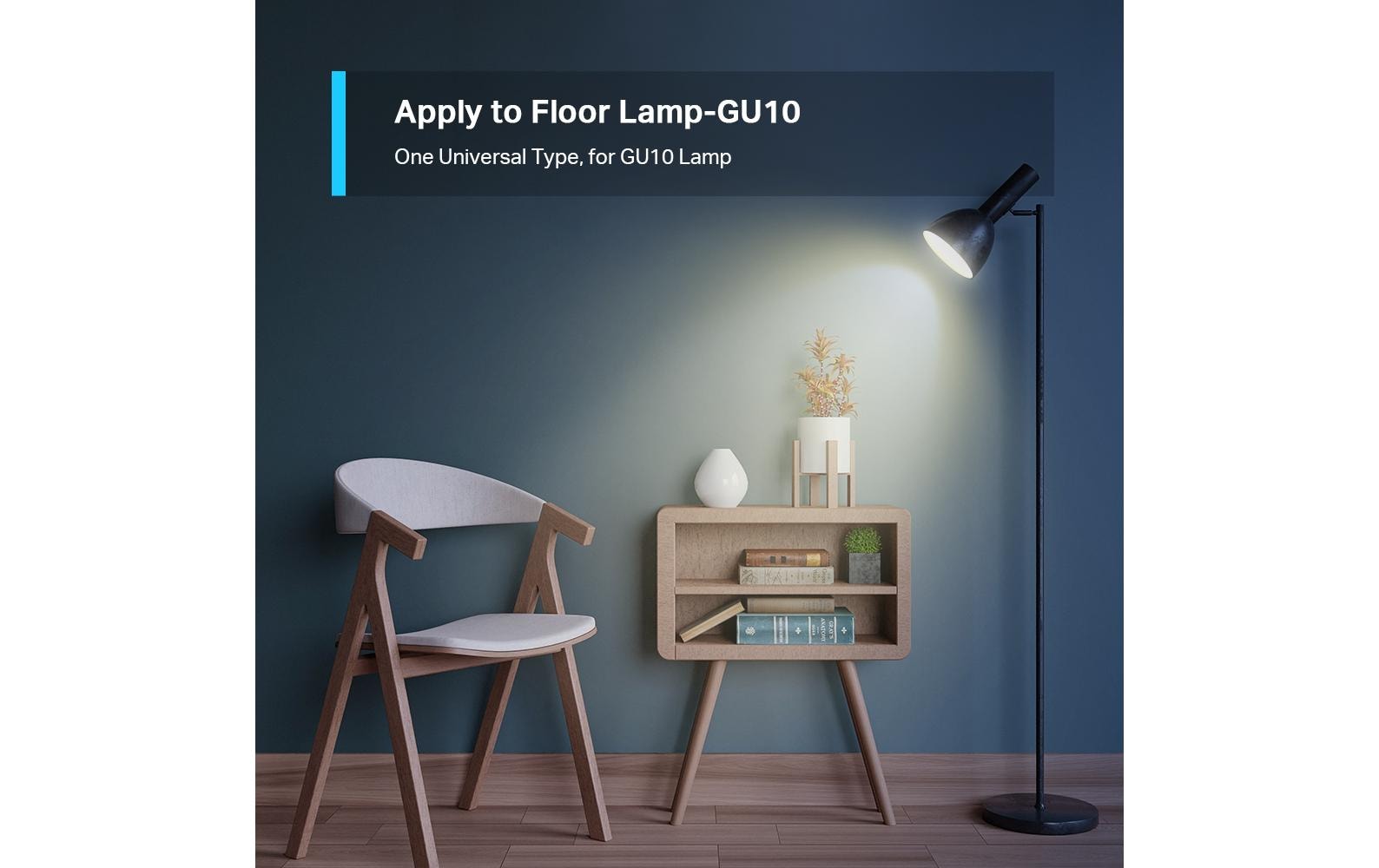 TP-Link LED-Leuchtmittel Tapo L610 4er-Set – WLAN, Amazon Alexa, dimmbar – 2700 K – 350 lm 2,9 W GU10 – Weiss