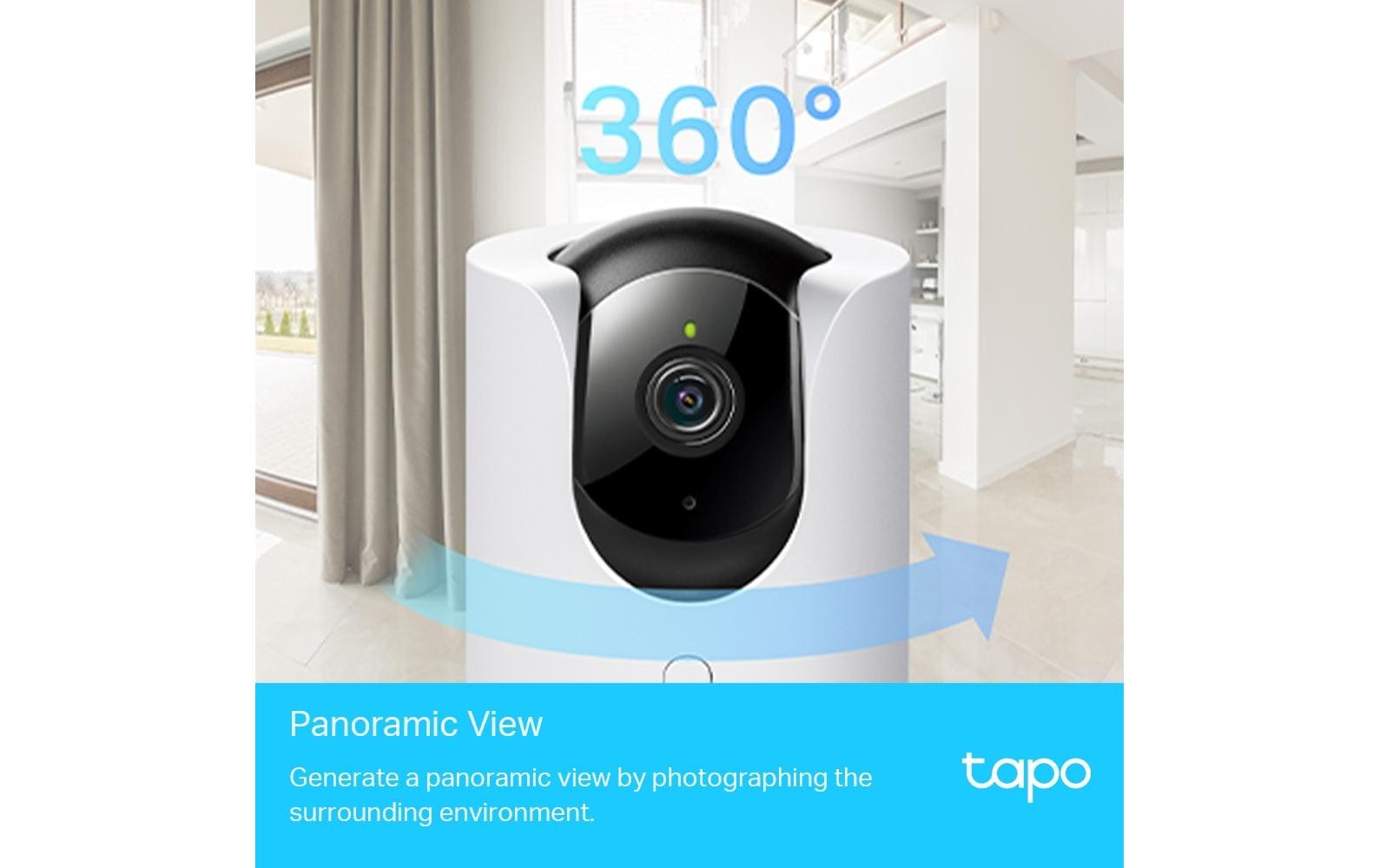 TP-Link Tapo C225 Überwachungskamera – 2K QHD (4 MP), Nachtsicht 9 m, microSD bis 512 GB