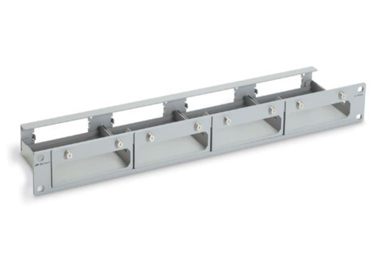 Allied Telesis AT-TRAY4 Rack-Montagekit – für 4× MC FOT, Beige, 482,5×112×44,5 mm
