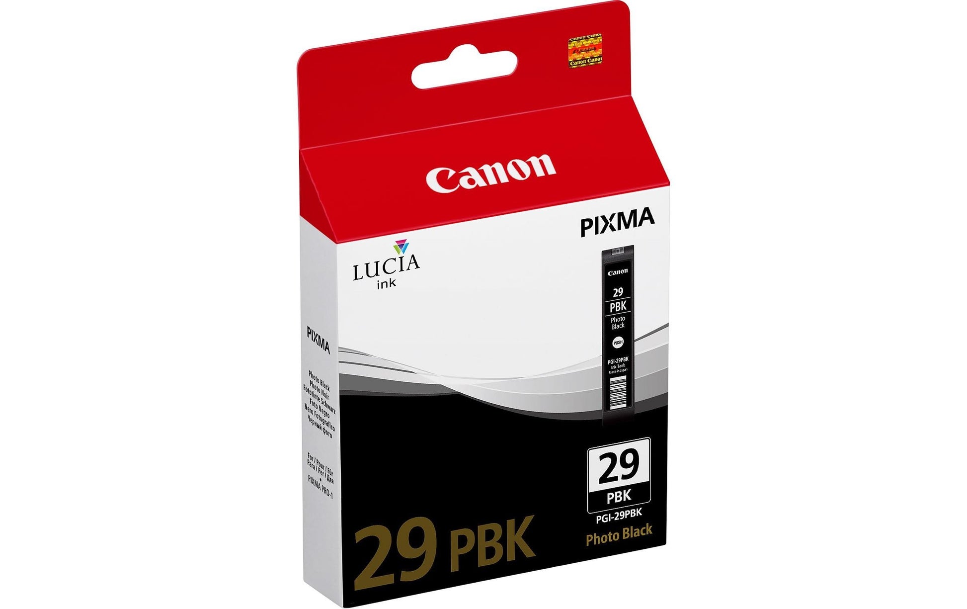 Canon Tintenpatrone PGI-29, Schwarz, 1'300 Seiten