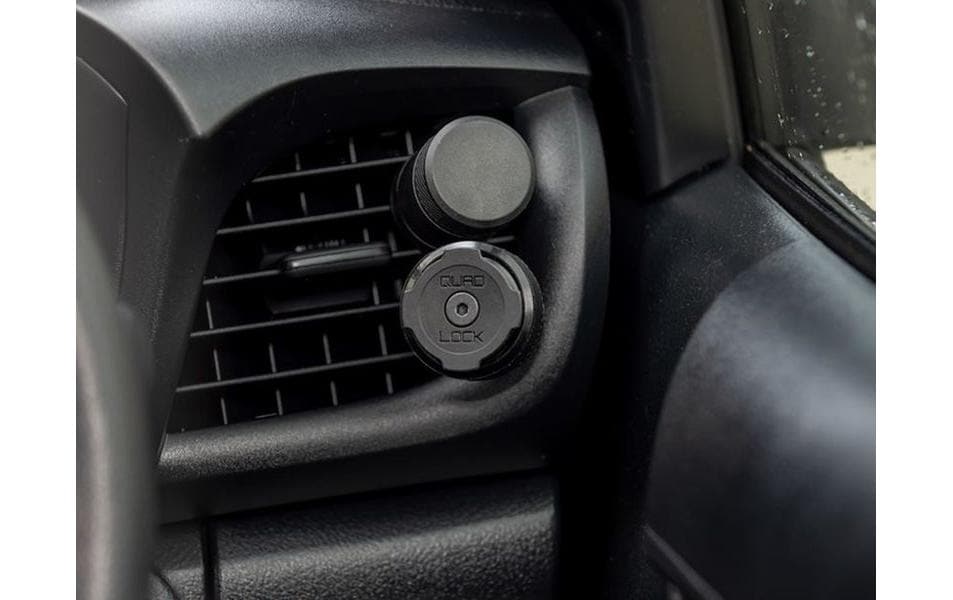 Quad Lock Car Mount VNT – Auto-Halterung – Lüftungsschlitz, drehbar – Schwarz