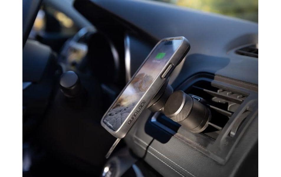 Quad Lock Car Mount VNT – Auto-Halterung – Lüftungsschlitz, drehbar – Schwarz