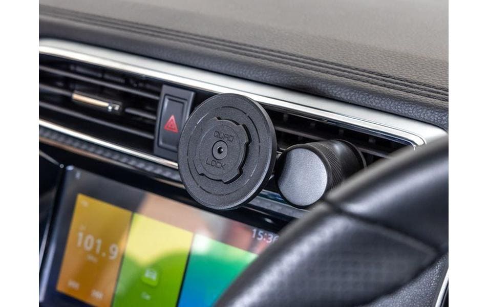 Quad Lock Car Mount VNT – Auto-Halterung – Lüftungsschlitz, drehbar – Schwarz
