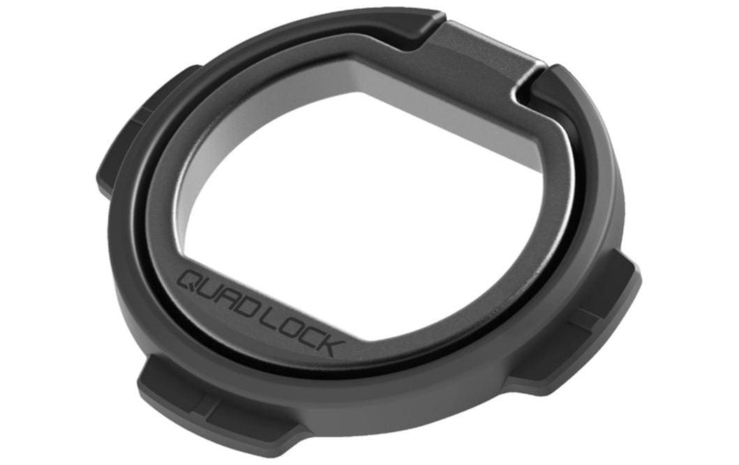 Quad Lock Phone Ring – Foto-Griff – für Quad Lock Hüllen und Universaladapter – Schwarz