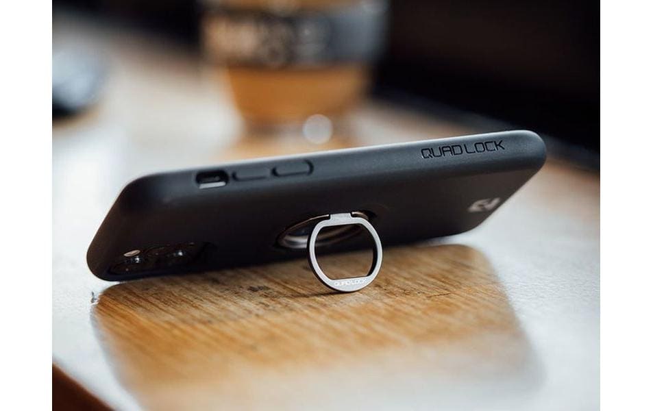 Quad Lock Phone Ring – Foto-Griff – für Quad Lock Hüllen und Universaladapter – Schwarz