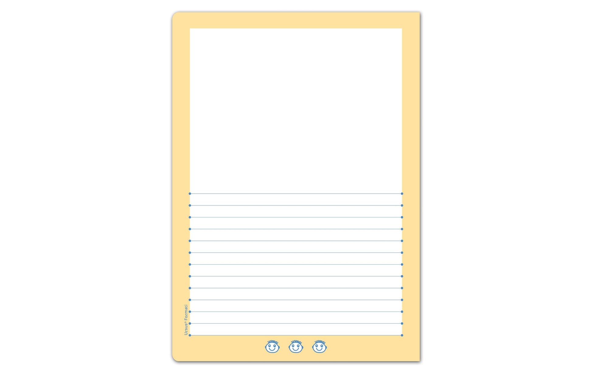 Formati Schulheft – A4 – liniert 10 mm – 40 Seiten