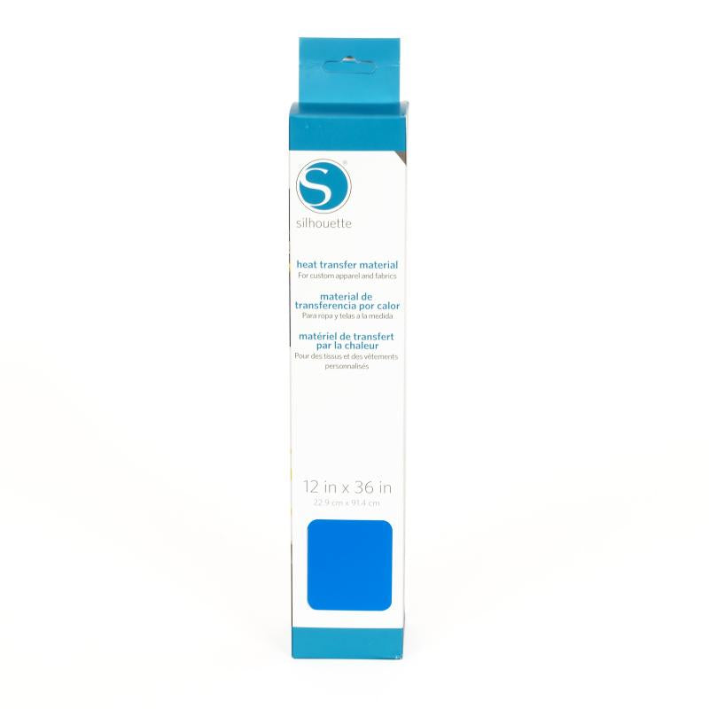Silhouette Glatte Aufbügelfolie – Blau – 30,5 × 90 cm – für Silhouette Schneideplotter
