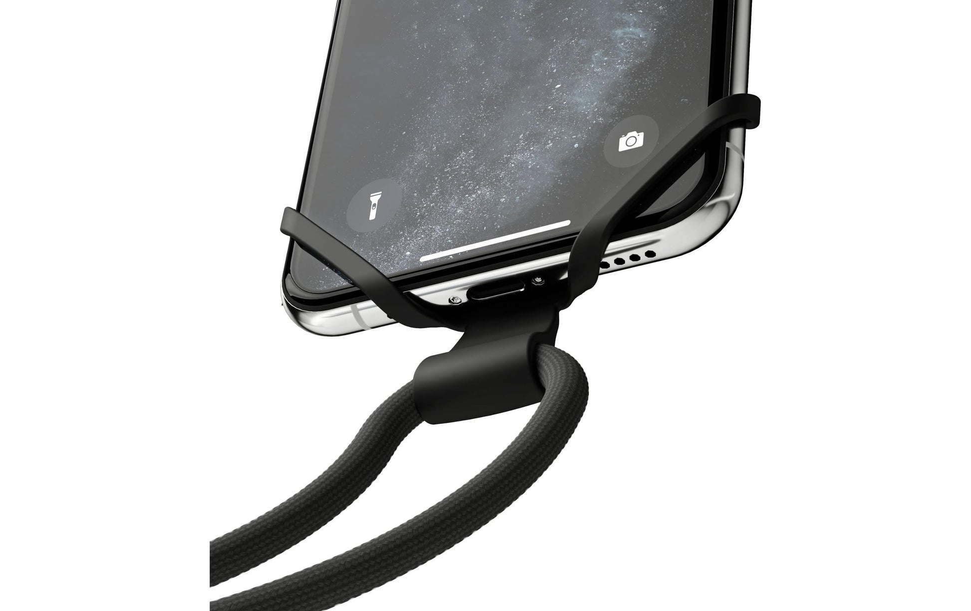 Vonmählen Infinity – Smartphone-Trageband – Kette, Handgelenk, für Smartphones – Schwarz