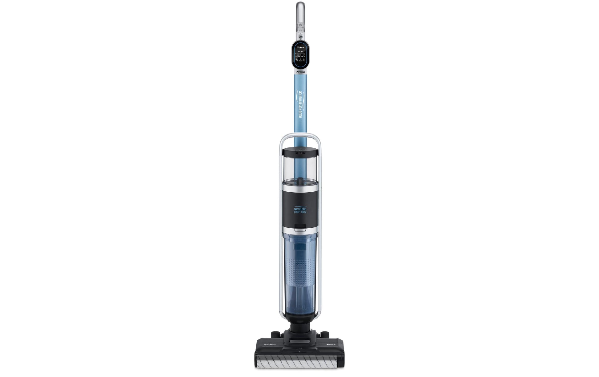 Trisa Akkustaubsauger Wet Clean Smart T0613, 2-in-1 – 35 min, 300 W, 0,80 l Frischwassertank