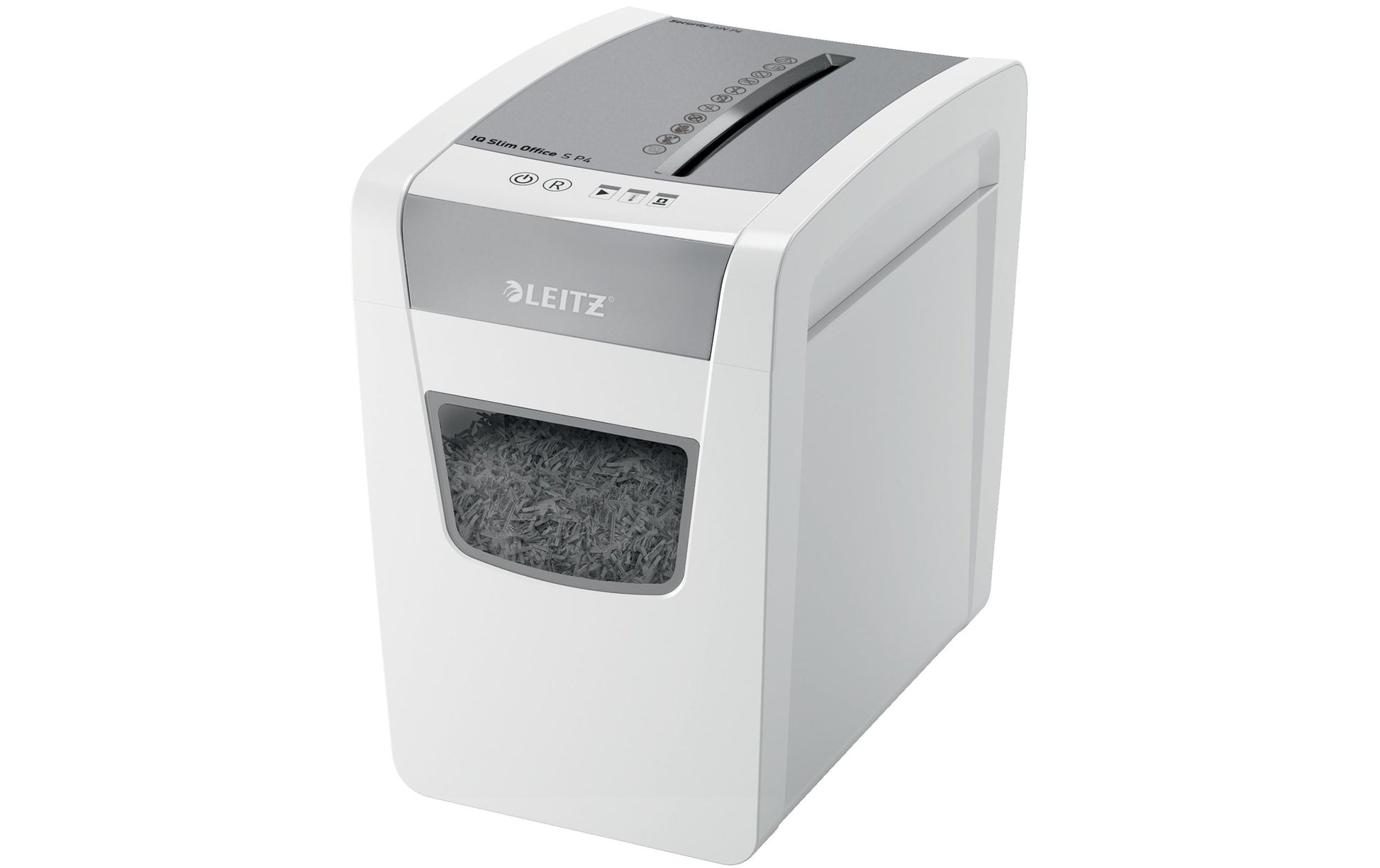 Leitz bürogeräte Leitz – Aktenvernichter, DIN P-4, Partikelschnitt 4 × 28 mm, 12 Blatt, 23 l