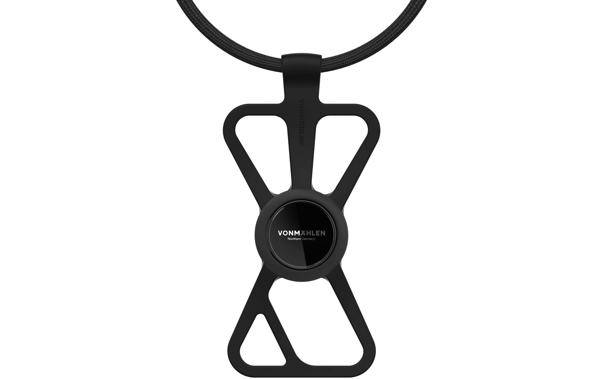 Vonmählen Infinity Plus – Trageband/Schlaufe – verstellbar, 150 cm – Handyhülle – Schwarz