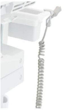 Ergotron Netzkabel, spiralförmig, SV4X SLA