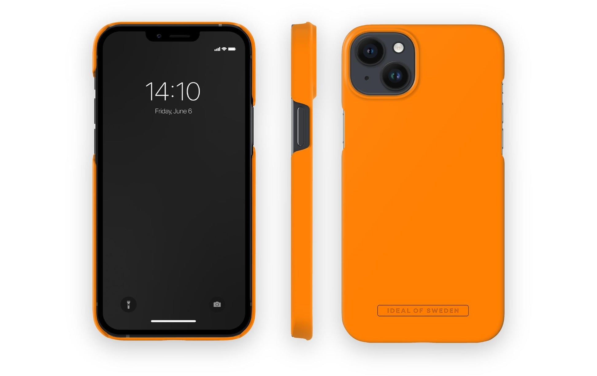 iDeal of Sweden Backcover – für Apple iPhone 14 Plus, Polyester, Apricot Crush
