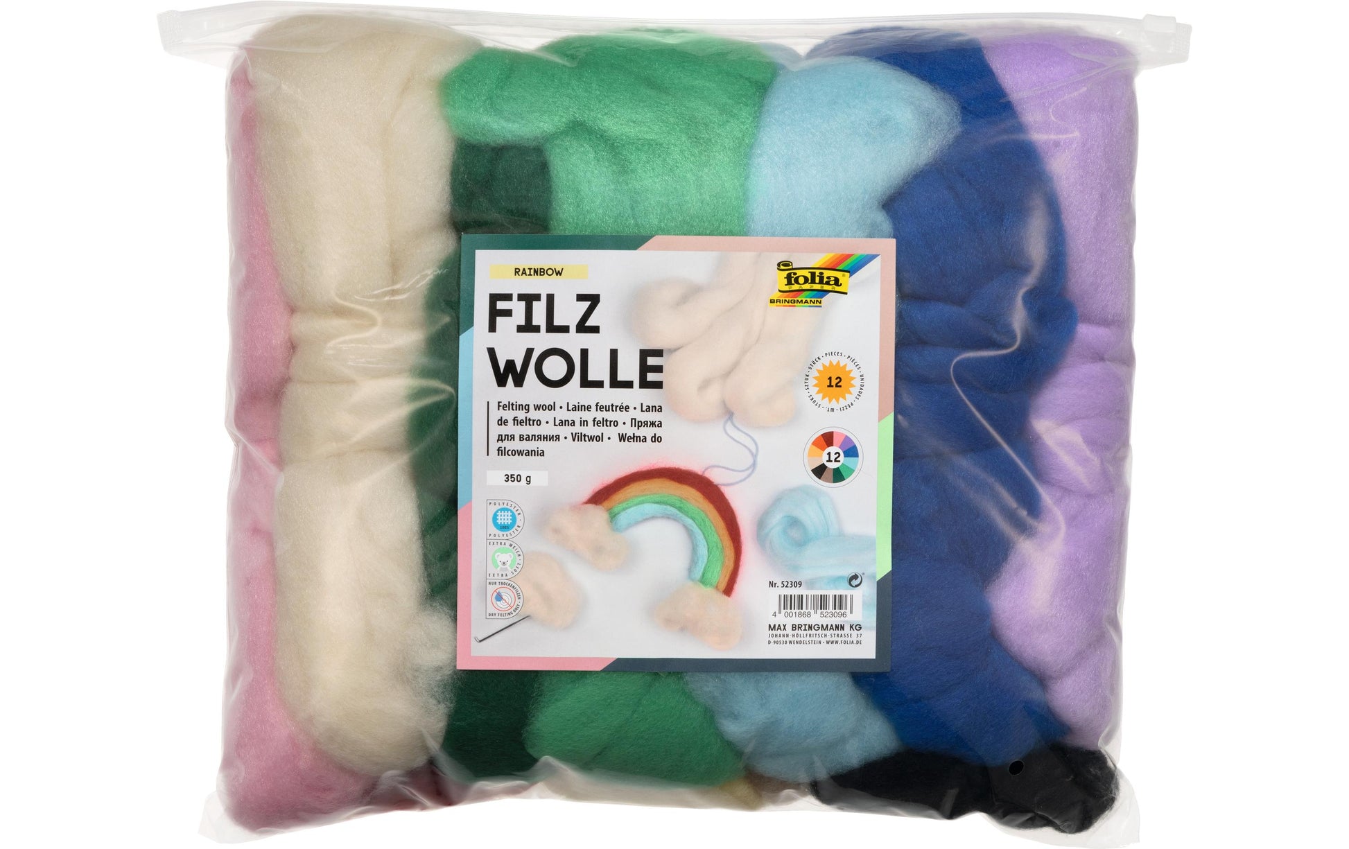 Folia Bastelfilz – sortiert