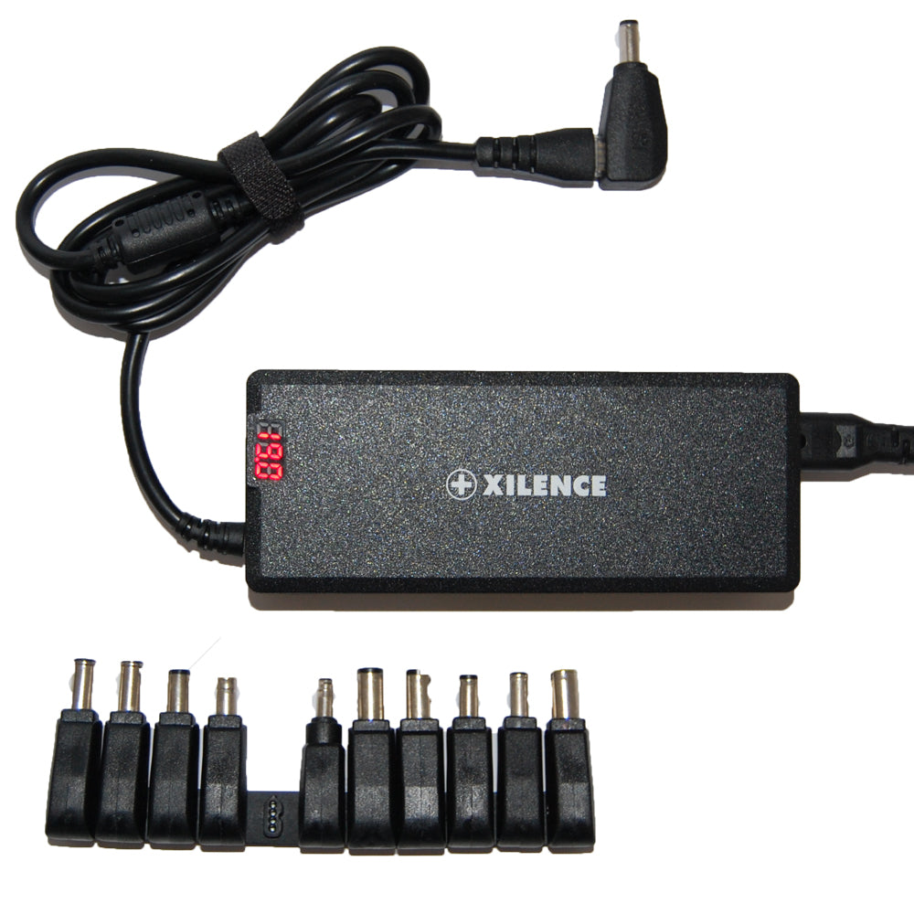 Xilence XM012 Notebook-Netzteil 120 W – 11 Adapter, 100–240 V, OVP/OCP/OTP/SCP – für Notebooks