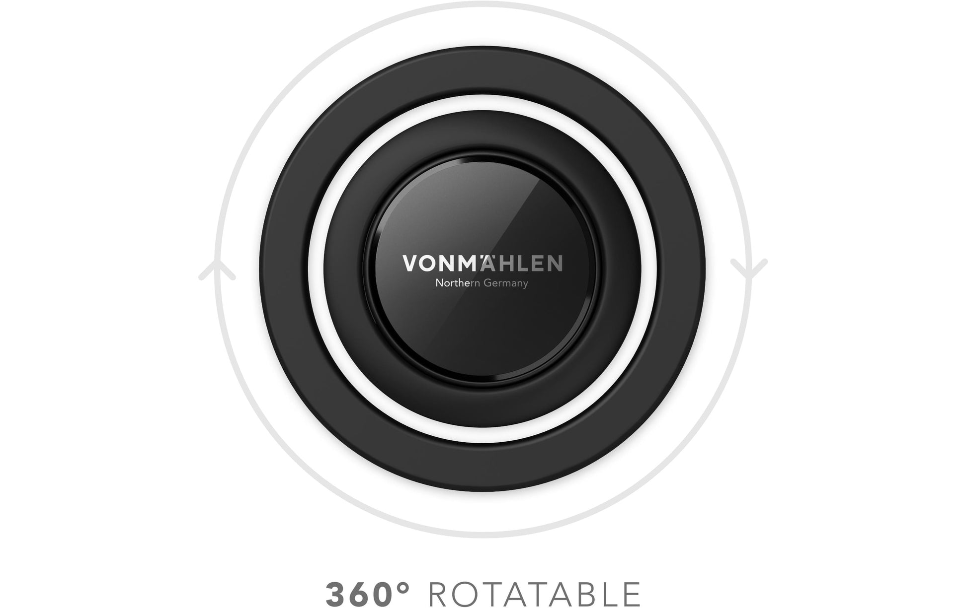 Vonmählen Backflip Mag – Smartphone-Griff – magnetisch (MagSafe) – für MagSafe-kompatible Smartphones – Schwarz