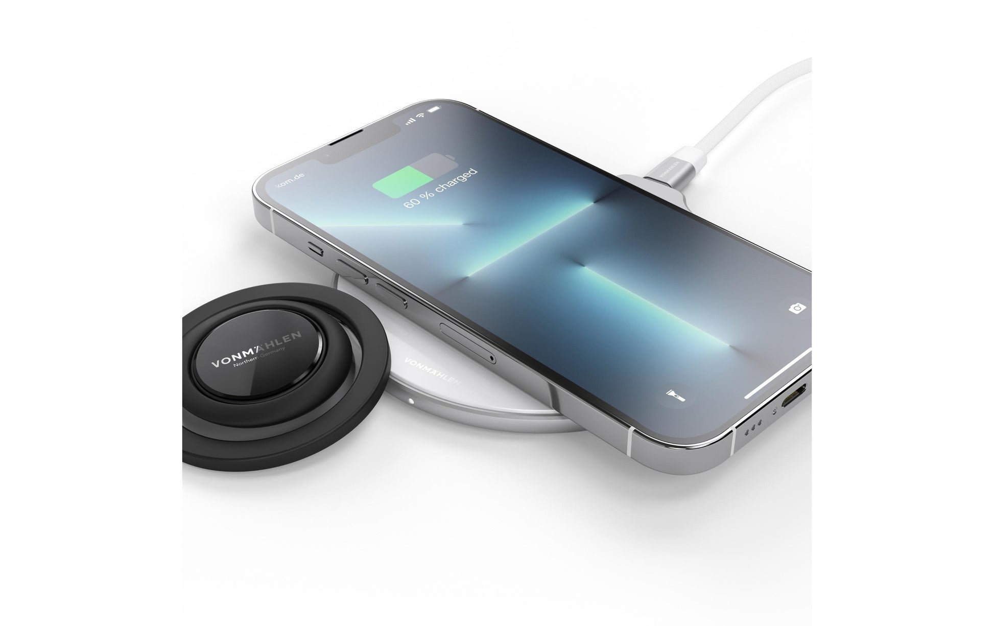 Vonmählen Backflip Mag – Smartphone-Griff – magnetisch (MagSafe) – für MagSafe-kompatible Smartphones – Schwarz