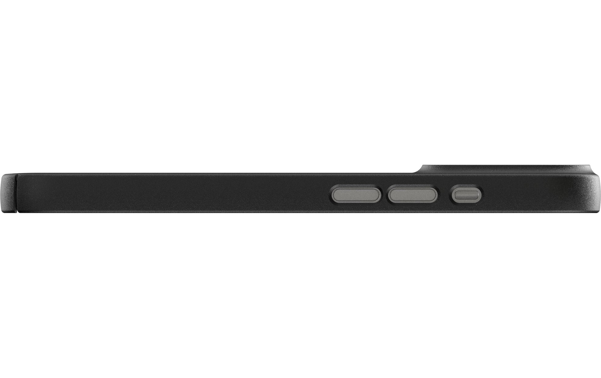 Nudient – Backcover – für Apple iPhone 13 Pro – Schwarz – MagSafe-kompatibel