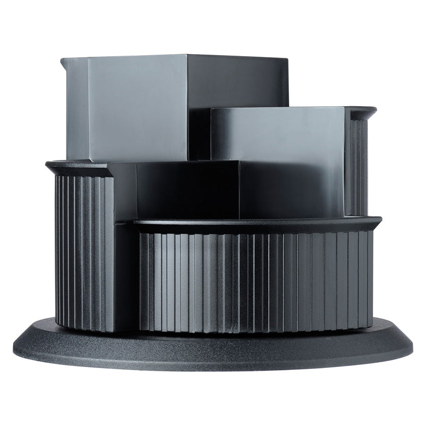 Helit Multiköcher – Kunststoff, Schwarz, 140 × 112 mm