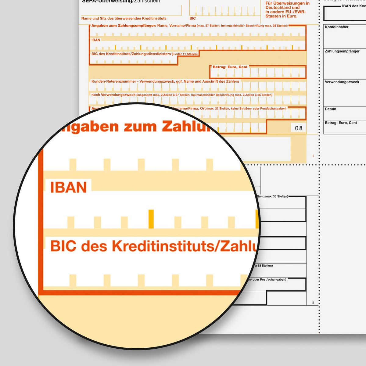 Sigel Bankformular PC-SEPA-Überweisung – A4 – 90 g/m², 250 Blatt, mikroperforiert, für InkJet-/Laserdrucker